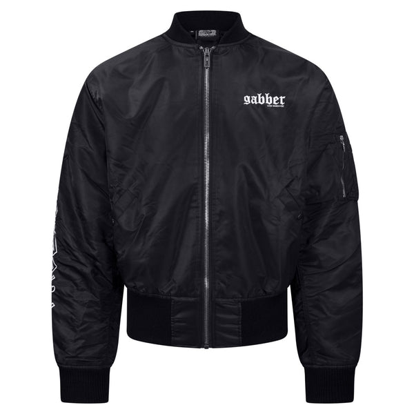 100% HARDCORE Bomberjacke "Gabber" | Black