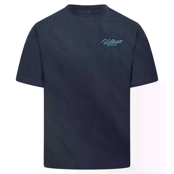 UPTEMPO Oversized Herren T-Shirt "Big Signature" | Blue