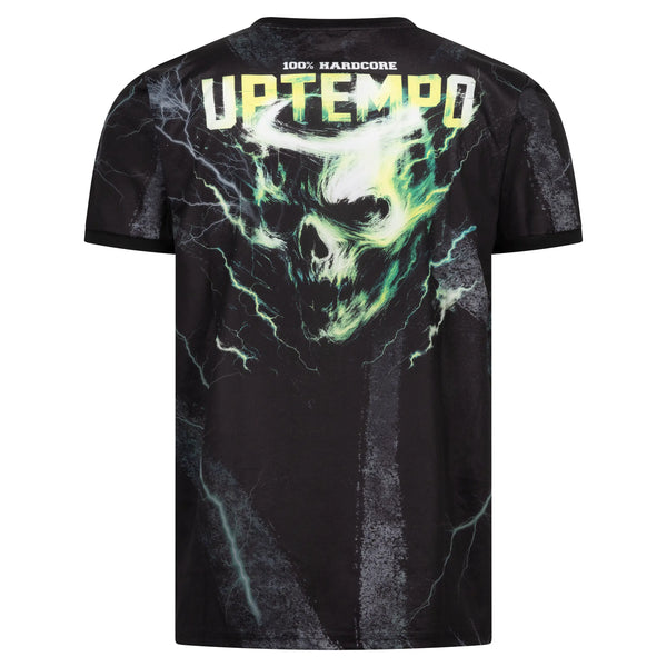 UPTEMPO Soccer T-Shirt "Skullstorm" | Grün