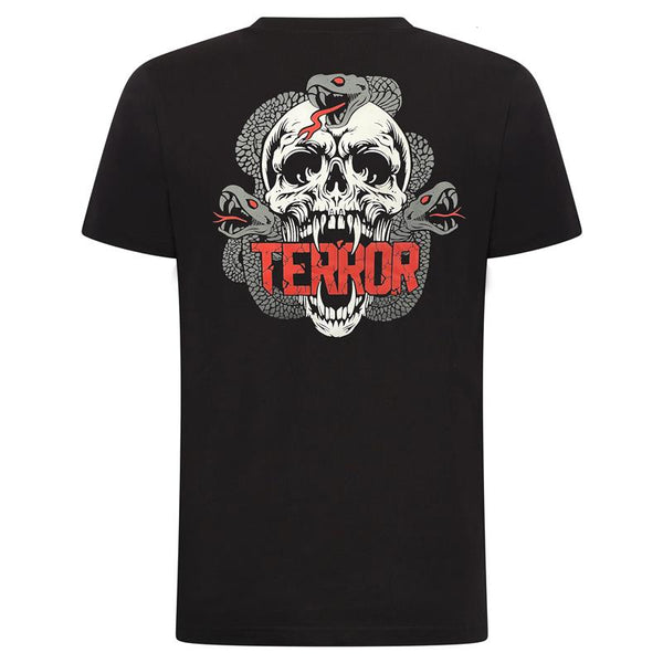 TERROR Herren T-Shirt "Snaked" | Black