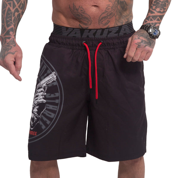❌ SALE ❌ YAKUZA Badeshorts "Trouble" | Black