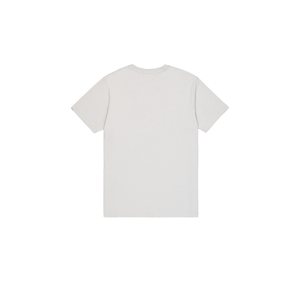 ALPHA INDUSTRIES Basic T-Shirt | Pastel Grey / Rainbow Reflective