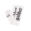100% HARDCORE Sport Socken "Gabber" | Weiß / Schwarz