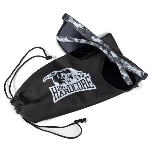 100% HARDCORE Sonnenbrille 100% UV-Schutz | Camouflage