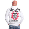 ❌ SALE ❌ YAKUZA Hoodie "Faith" | White