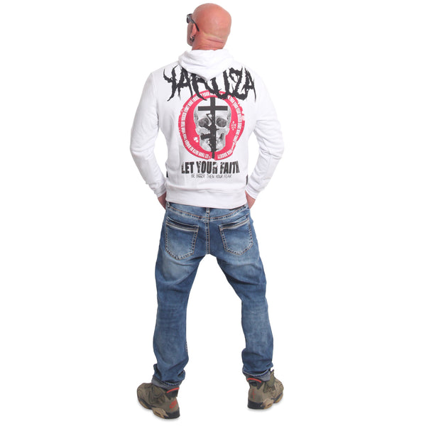 ❌ SALE ❌ YAKUZA Hoodie "Faith" | White