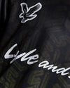 LYLE & SCOTT Ombre Emblem Football Shirt | Jet Black