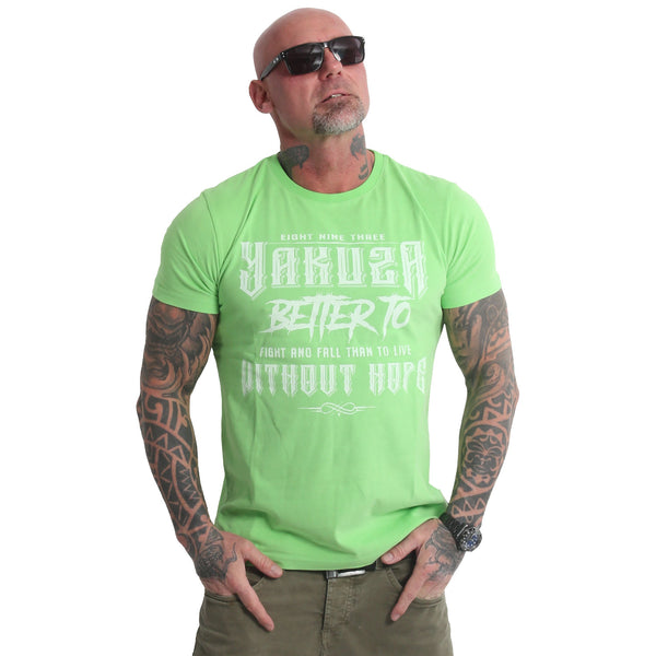 ❌ SALE ❌ YAKUZA T-Shirt "Without Hope" | Jasmine Green