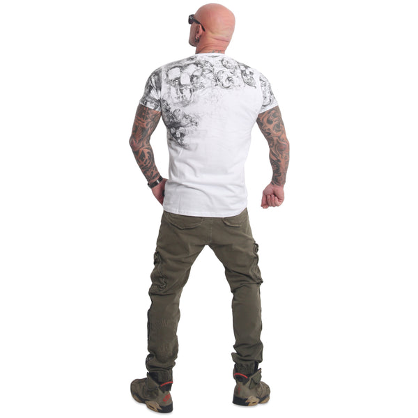 ❌ SALE ❌ YAKUZA T-Shirt "Faded" | Weiß