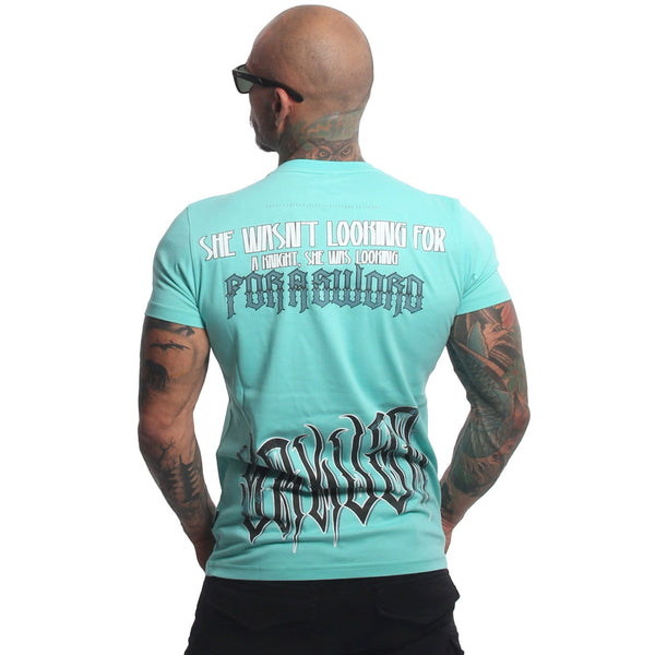 ❌ SALE ❌ YAKUZA T-Shirt "No Knight" | Türkis
