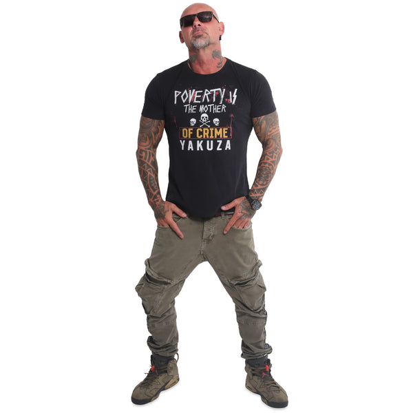 ❌ SALE ❌ YAKUZA T-Shirt "Poverty" | Black