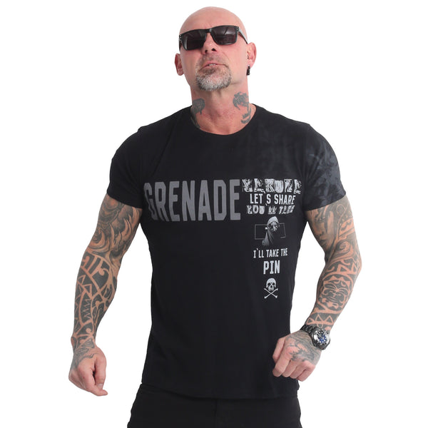 ❌ SALE ❌ YAKUZA T-Shirt "Grenade" | Black