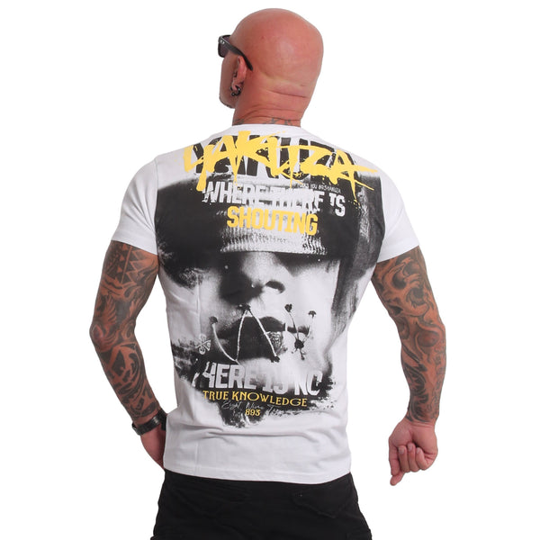 ❌ SALE ❌ YAKUZA T-Shirt "Shouting" | Weiß