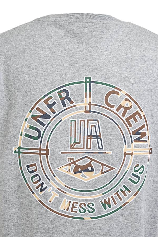 ❌ SALE ❌ UNFAIR ATHLETICS DMWU Camo BP T-Shirt | Heather Grey