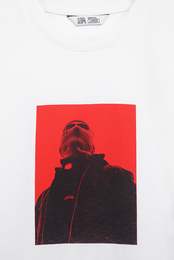 ❌ SALE ❌ UNFAIR ATHLETICS T-Shirt "Serious Case" | White
