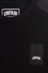 UNFAIR ATHLETICS Unfair Patch Knitwear | Black