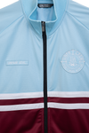 ❌ SALE ❌ UNFAIR ATHLETICS DMWU Tracktop | Burgundy / Sky Blue