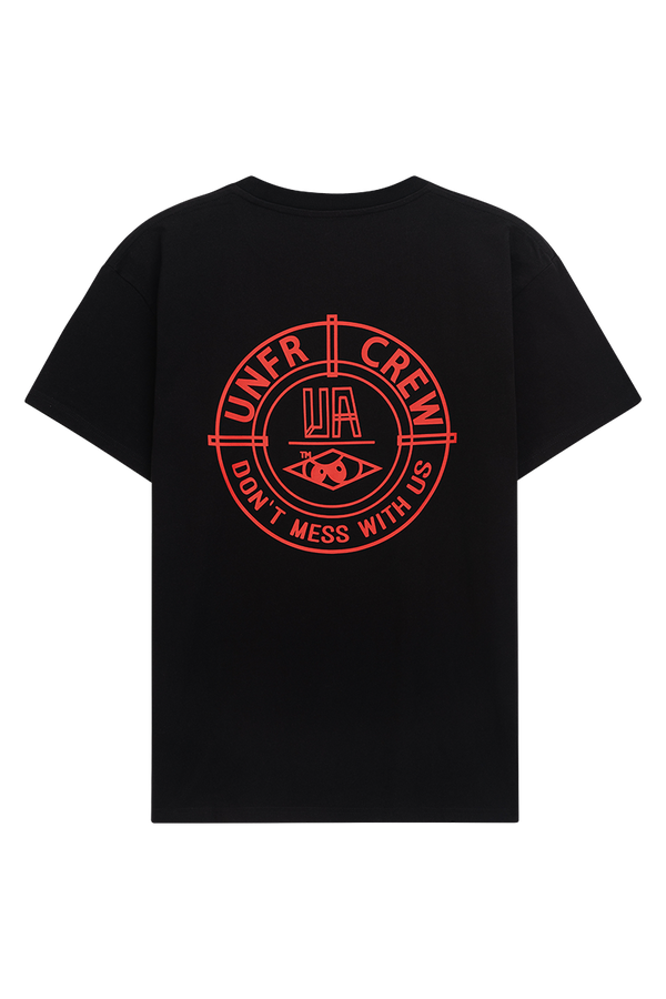 UNFAIR ATHLETICS DMWU BP T-Shirt | Black / Red