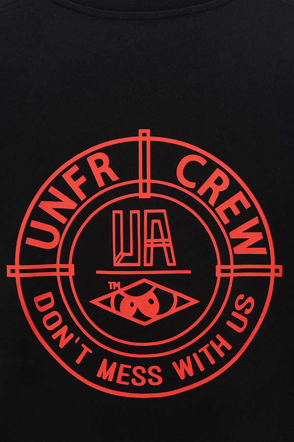 UNFAIR ATHLETICS DMWU BP T-Shirt | Black / Red