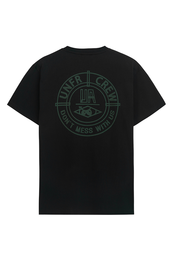 UNFAIR ATHLETICS DMWU BP T-Shirt | Black / Shamrock Green