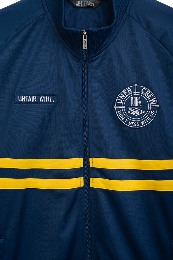 UNFAIR ATHLETICS DMWU Tracktop | Blue / Yellow
