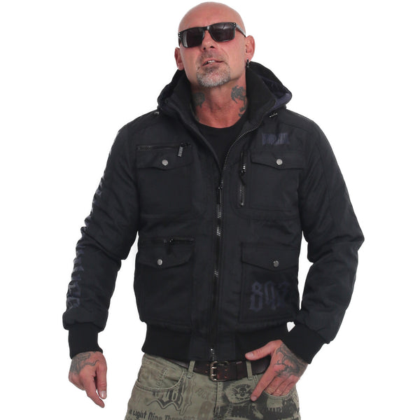 ❌ SALE ❌ YAKUZA Winterjacke "FS Troop" | Schwarz