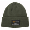 ❌ SALE ❌ ALPHA INDUSTRIES Crew Beanie | Dark Green