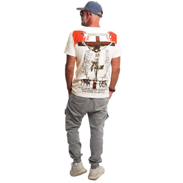 ❌ SALE ❌ YAKUZA T-Shirt "Friendship" | Whitecap Gray