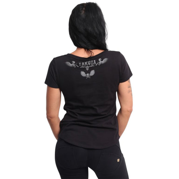 YAKUZA Ladies T-Shirt "Addicted Crew" | Black