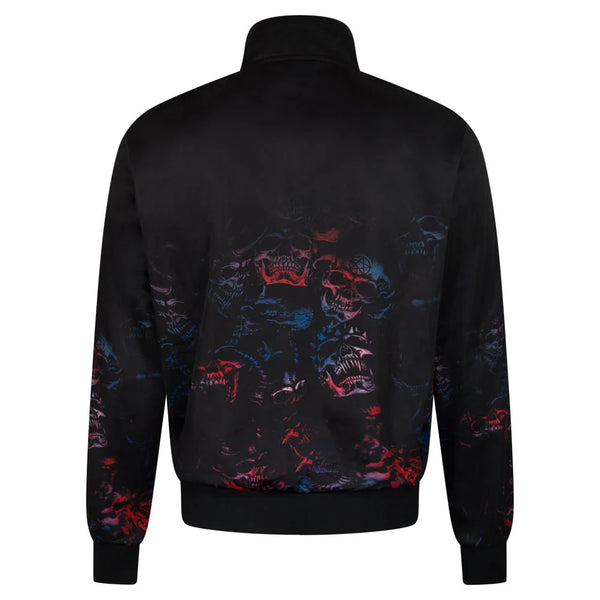 ❌ SALE ❌ FRENCHCORE Trainingsjacke "Faded Skulls" | Schwarz