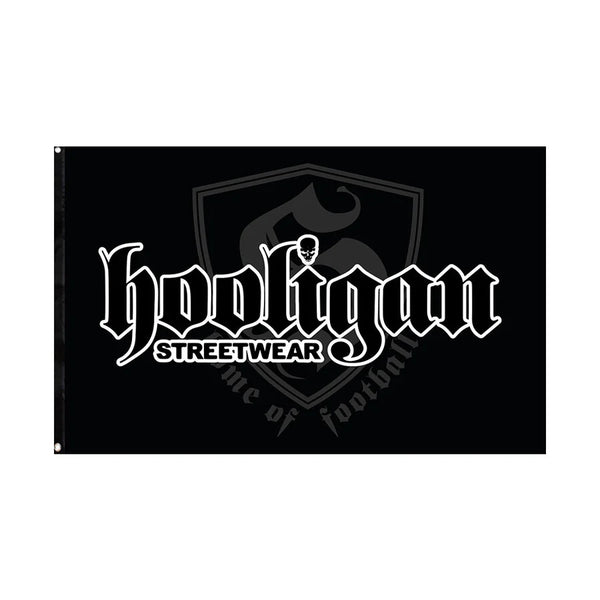 HOOLIGAN Fahne "Essential" | Black