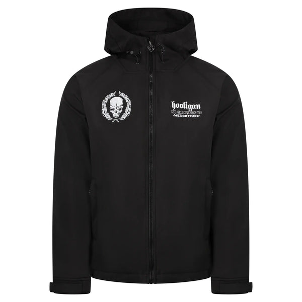HOOLIGAN Softshell Jacke "Skull" | Black