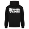 HOOLIGAN Zip Hoodie "Trouble Makers" | Black