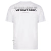 HOOLIGAN T-Shirt "We Don't Care" | White