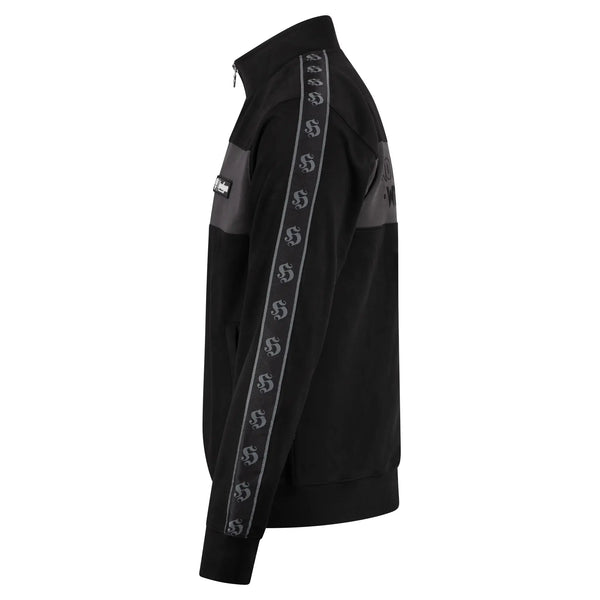 HOOLIGAN Trainingsjacke "We don´t Care" | Black