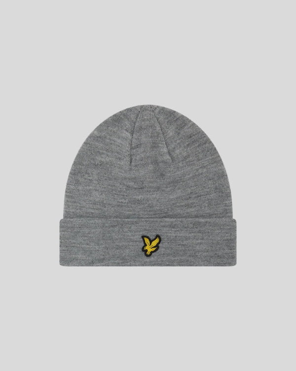 LYLE & SCOTT Basic Beanie | Mid Grey Marl