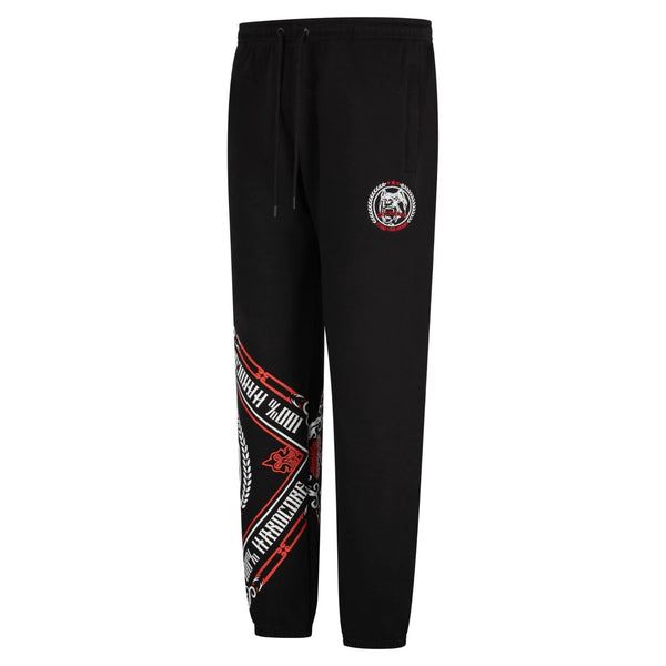 100% HARDCORE Herren Jogginghose "Bandana" | Black