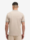 LONSDALE LONDON Herren Poloshirt "Lion" | Sand
