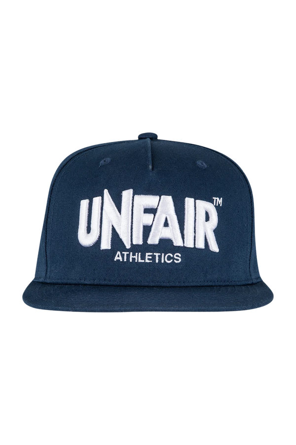 UNFAIR ATHLETICS Classic Label Snapback Cap | Navy