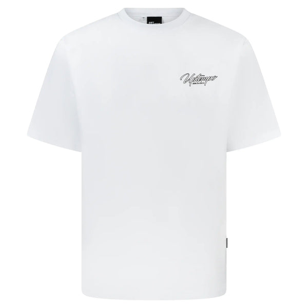 UPTEMPO Oversized Herren T-Shirt "Signature" | White