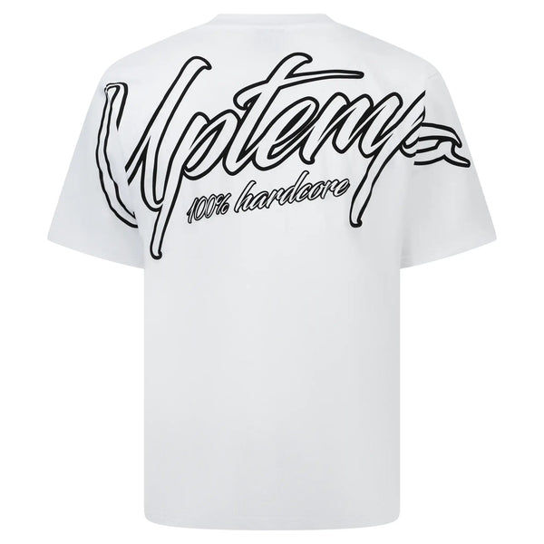UPTEMPO Oversized Herren T-Shirt "Signature" | White