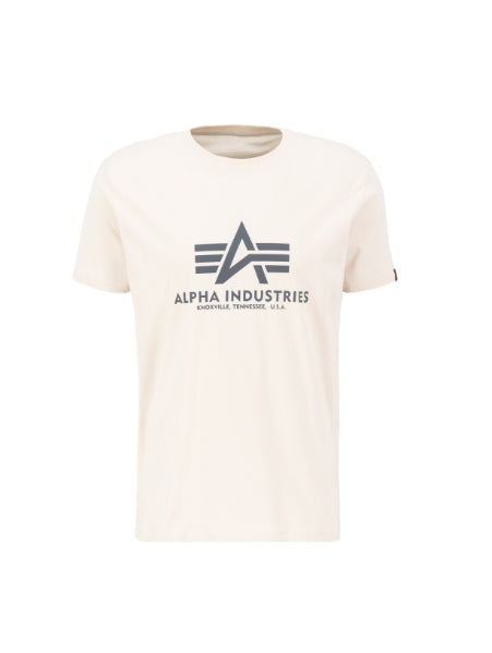 ALPHA INDUSTRIES Basic T-Shirt | Jet Stream White