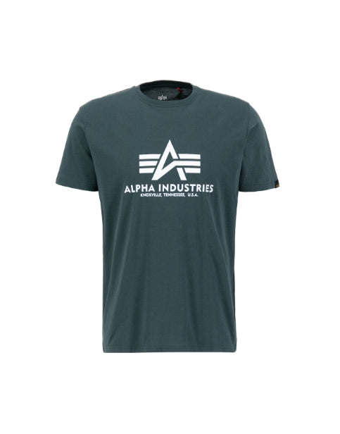 ALPHA INDUSTRIES Basic T-Shirt | Navy Green