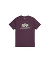 ALPHA INDUSTRIES Basic T-Shirt | Plum | Violett