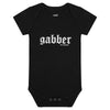100% HARDCORE Baby Romper "Gabber" | Black | 0-12 Monate