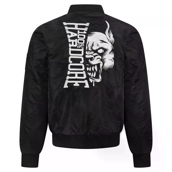 100% HARDCORE Bomberjacke "Branded Rage" | Black