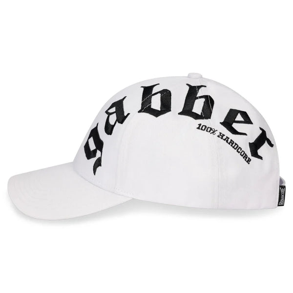 100% HARDCORE Cap "Gabber" | White
