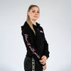 100% HARDCORE Damen Zíp Hoodie "Branded Rage" | Black