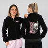 100% HARDCORE Damen Zíp Hoodie "Branded Rage" | Black