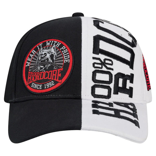 100% HARDCORE Cap "Authentic Coach" | Black/White